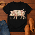 Rose Pig T-Shirt