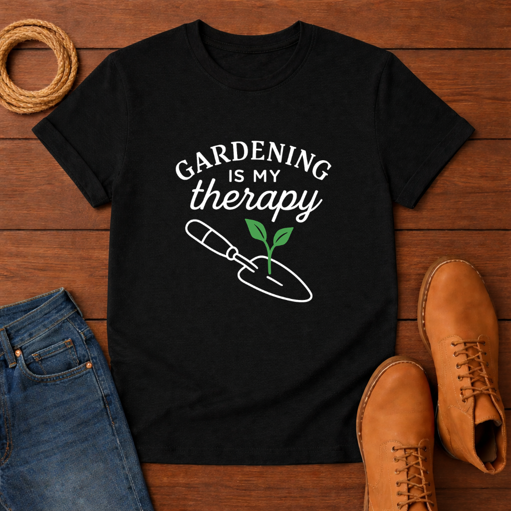 Gardening is My Therapy T-shirt