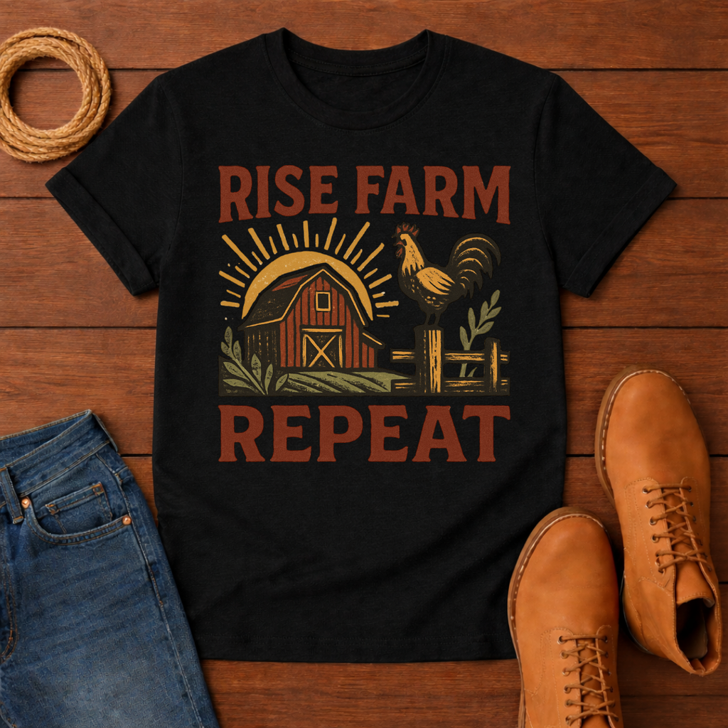 Rise Farm Repeat T-Shirt