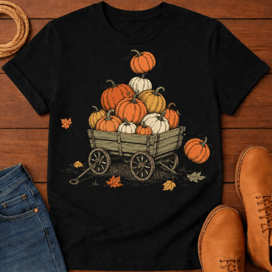 Pumpkin Cart T-Shirt
