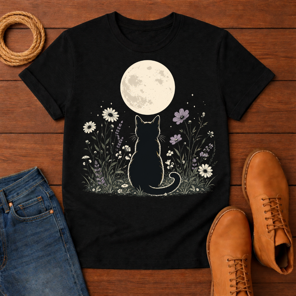 Black Cat T-Shirt