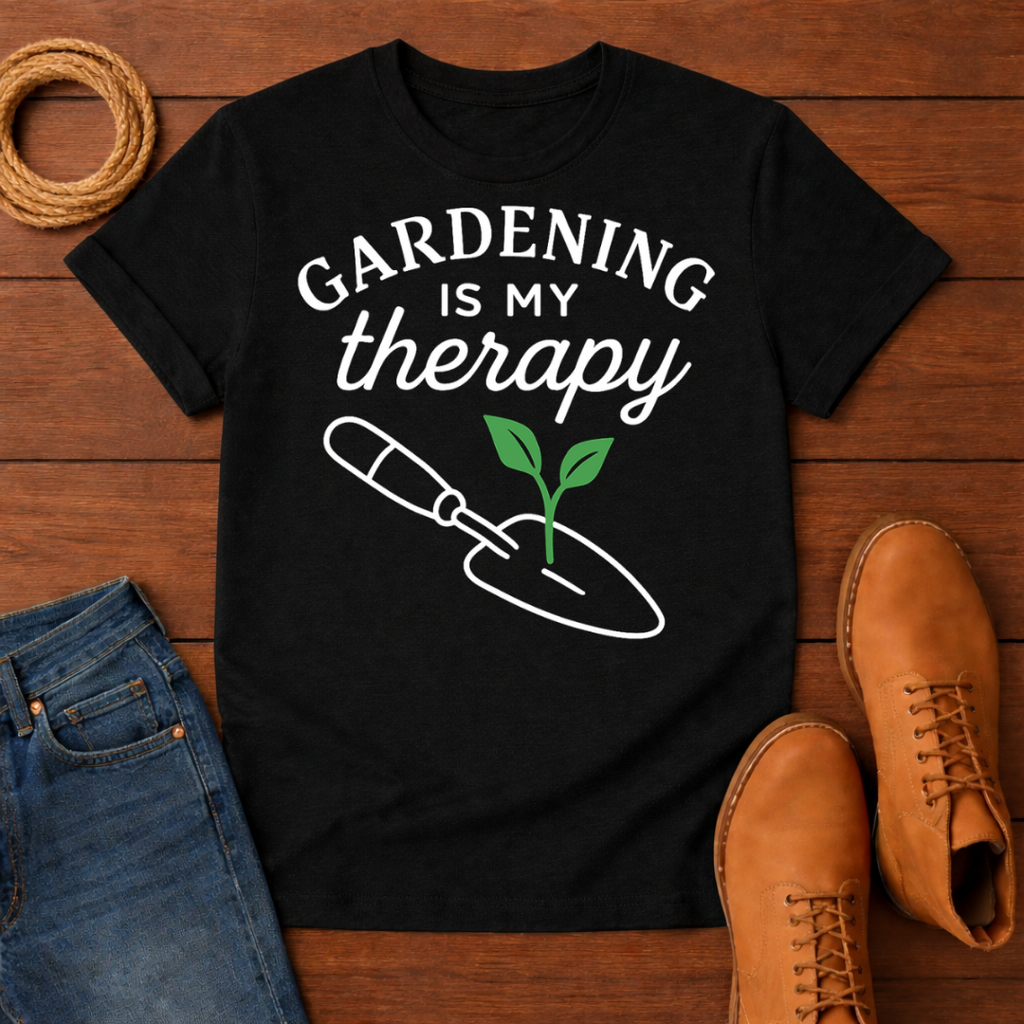 Gardening Is My Therapy T-Shirt