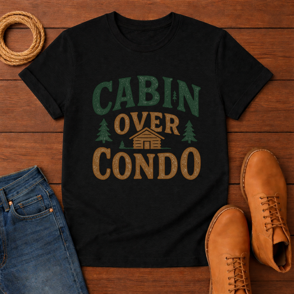 Cabin Over Condo T-shirt