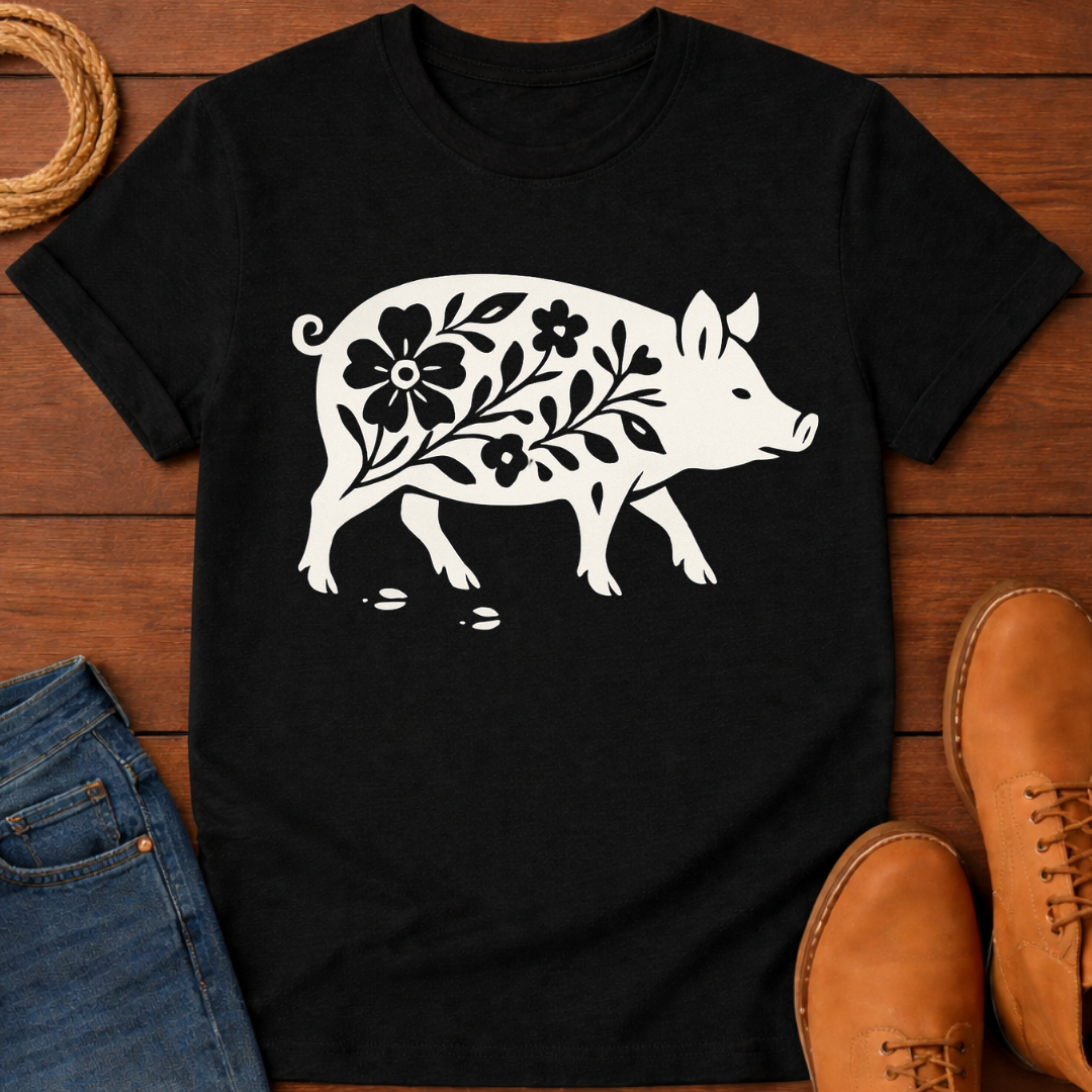 Walking Pig T-Shirt