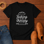 Baking is My Therapy T-shirt