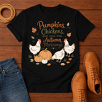 Chickens and Pumpkins T-Shirt