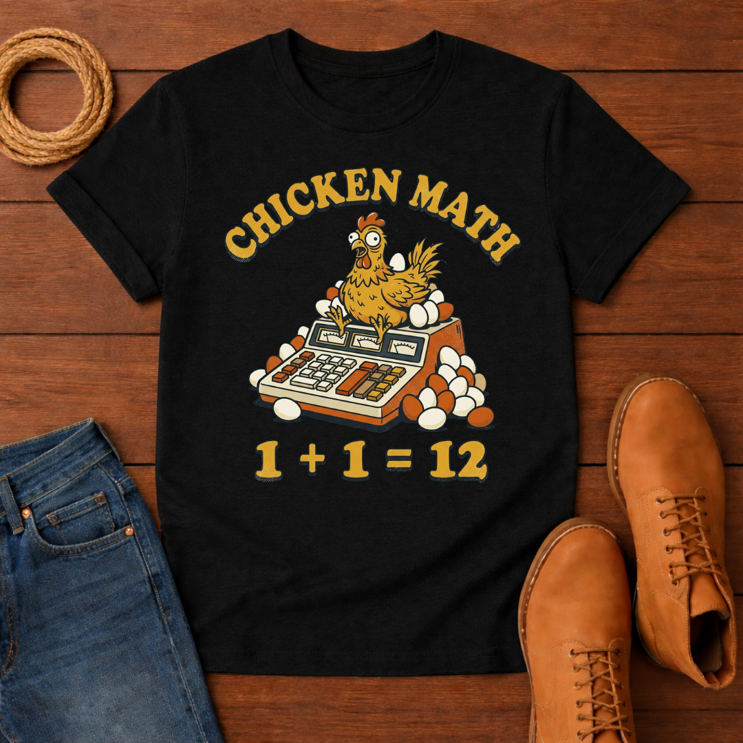 Chicken Math 6 T-Shirt
