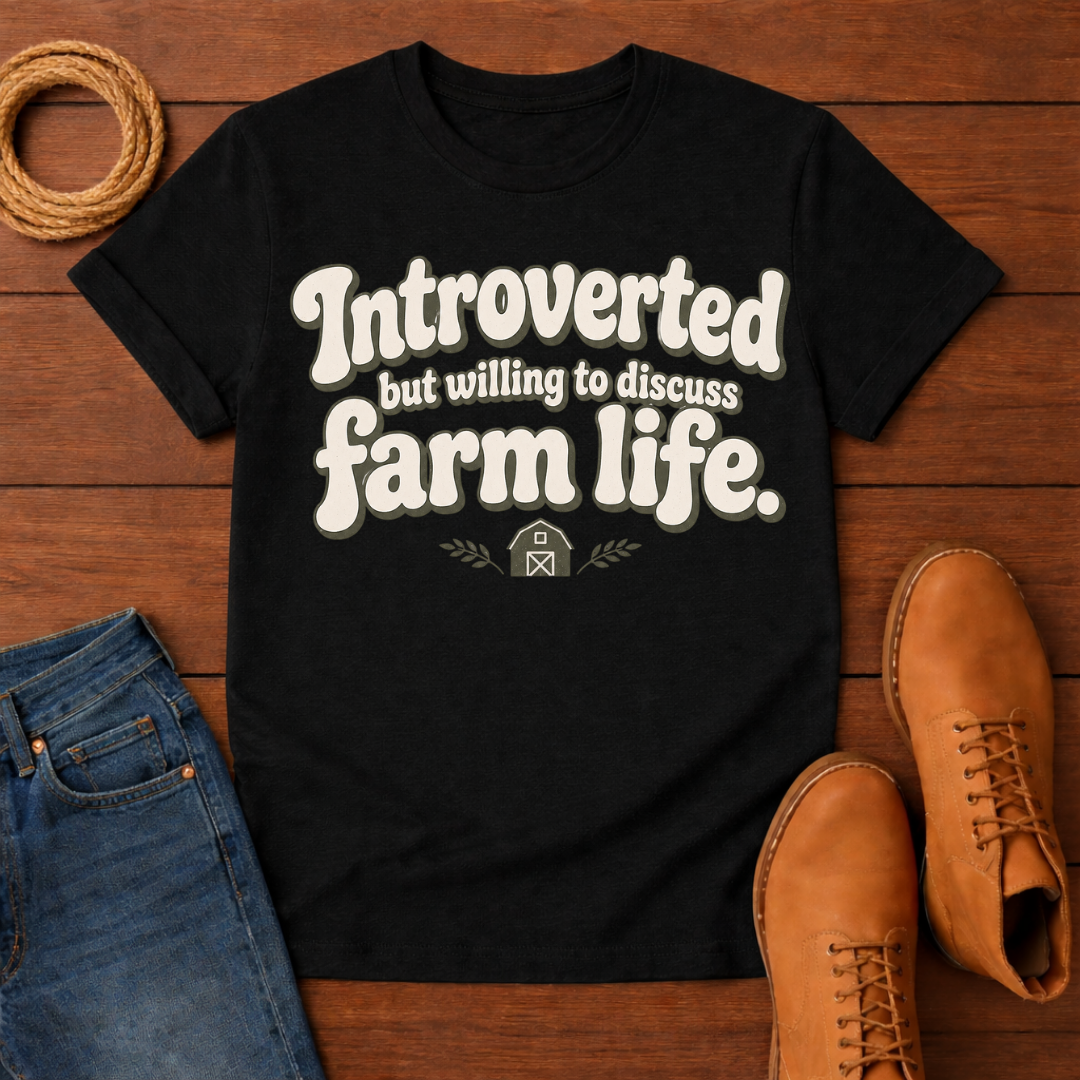 Farm Life Talk T-Shirt