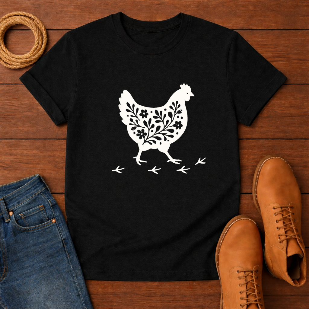 Walking Chicken T-shirt