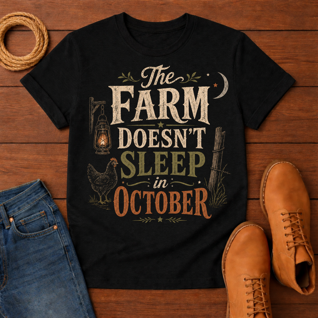 Farm Doesn't Sleep T-Shirt