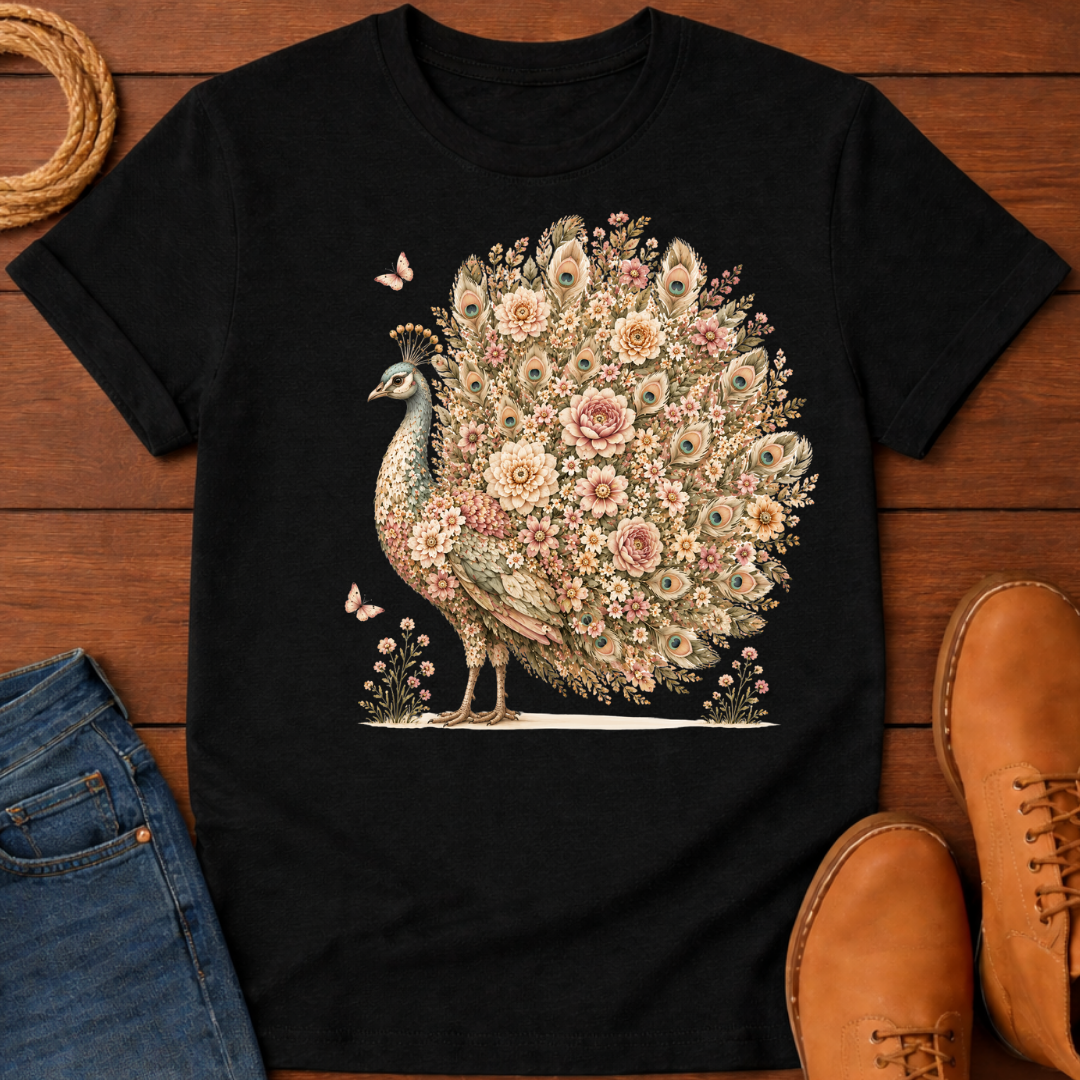 Rose Peacock T-Shirt