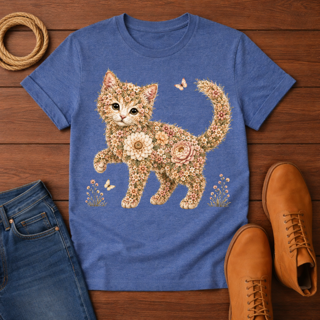 Rose Kitten T-Shirt