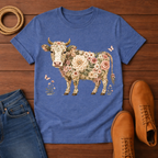 Rose Cow T-Shirt