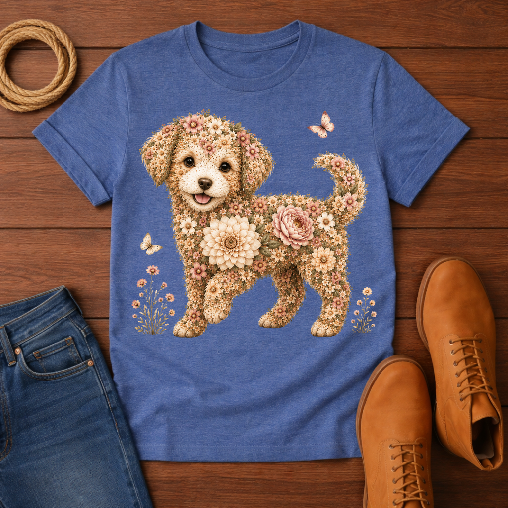 Rose Puppy T-Shirt