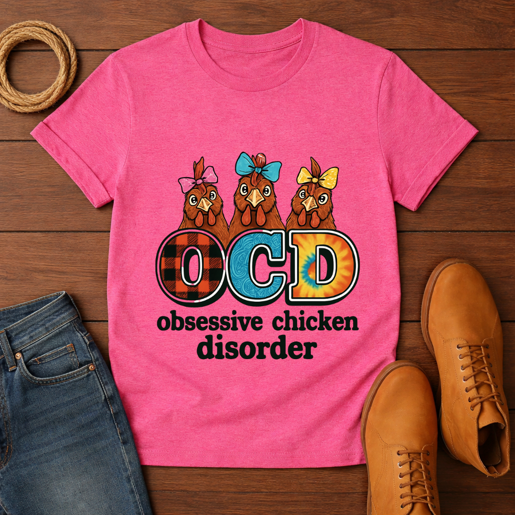 Obsessive Chicken Disorder T-shirt