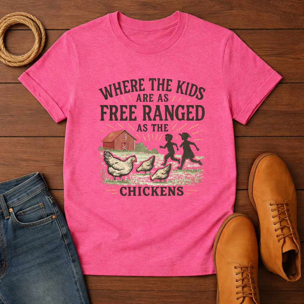 Where the Kids Are As Free Ranged as the Chickens