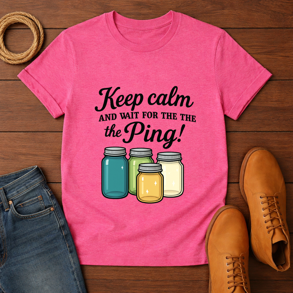 Keep Calm and Wait T-shirt