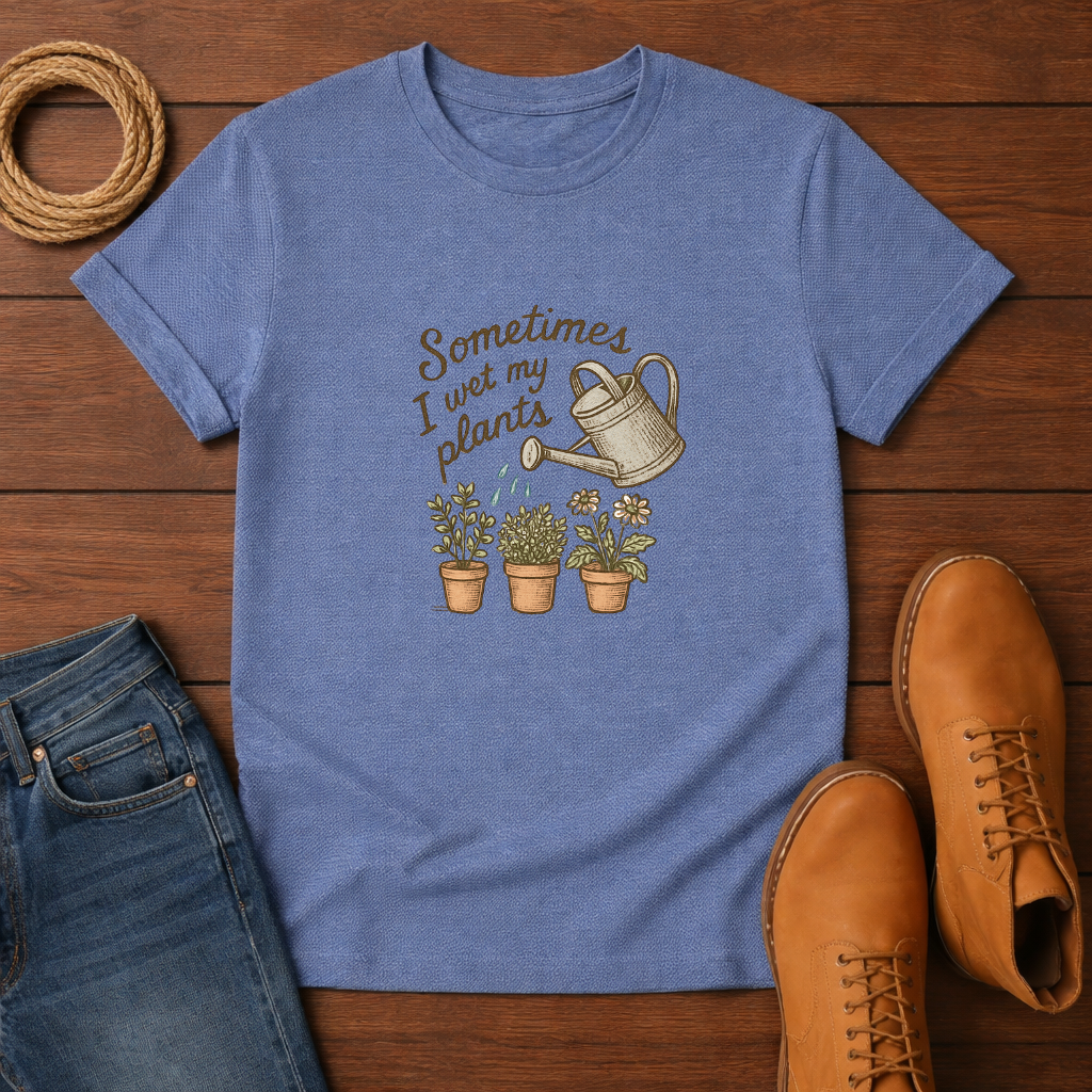 Sometimes I Wet My Plants T-shirt