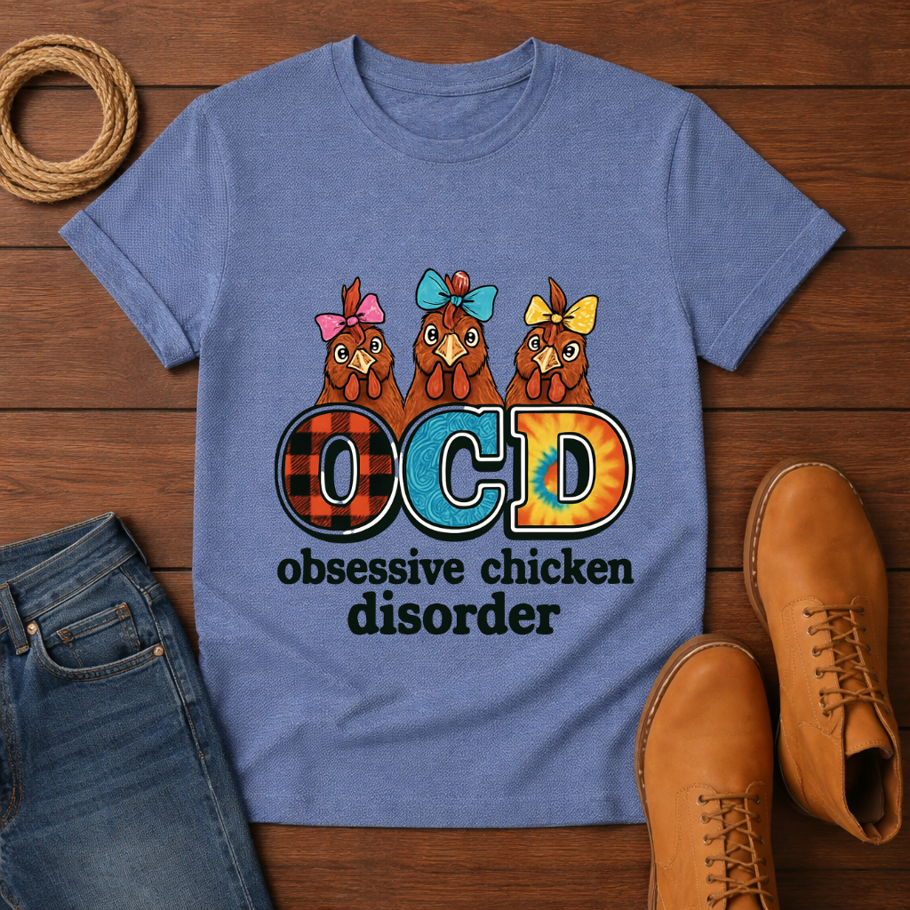 Obsessive Chicken Disorder T-shirt