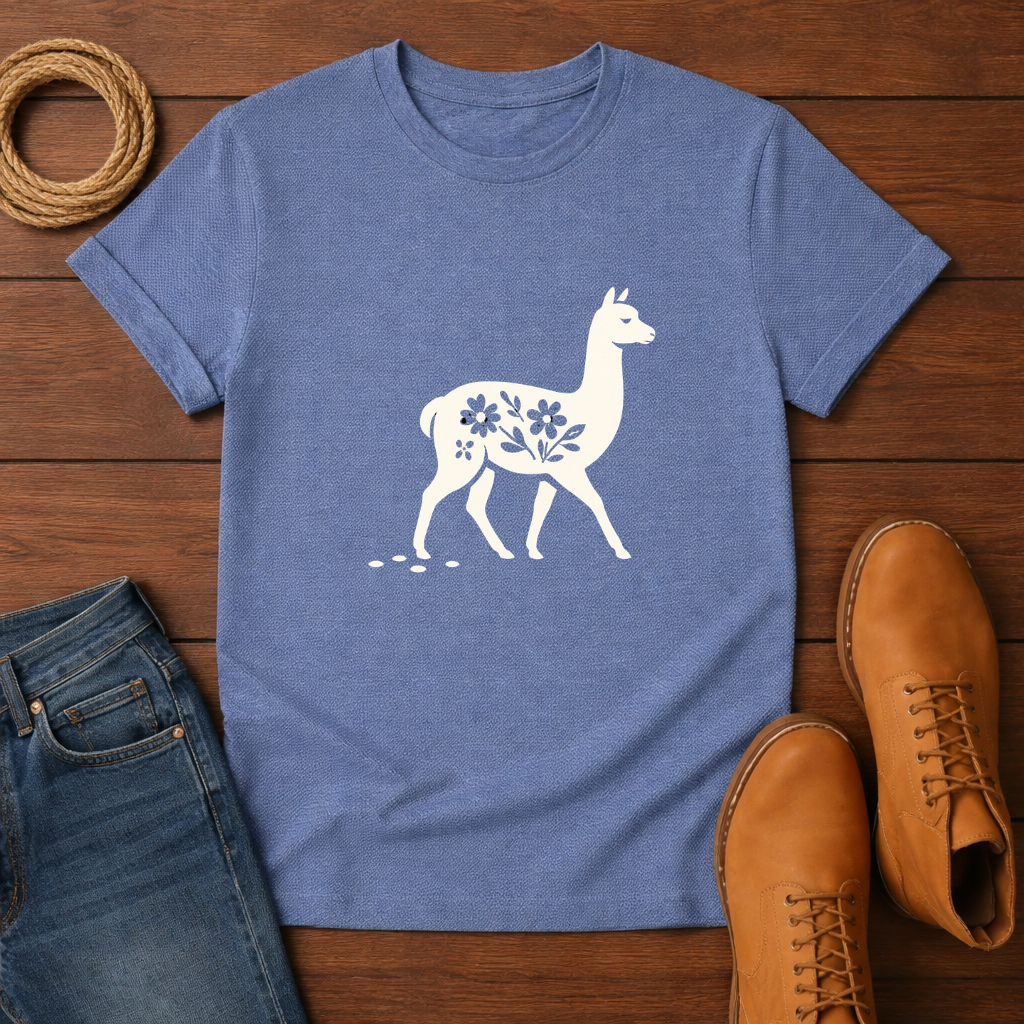 Walking Alpaca T-shirt