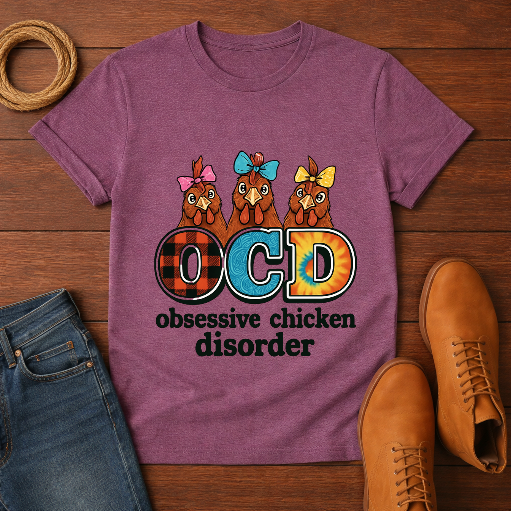 Obsessive Chicken Disorder T-shirt