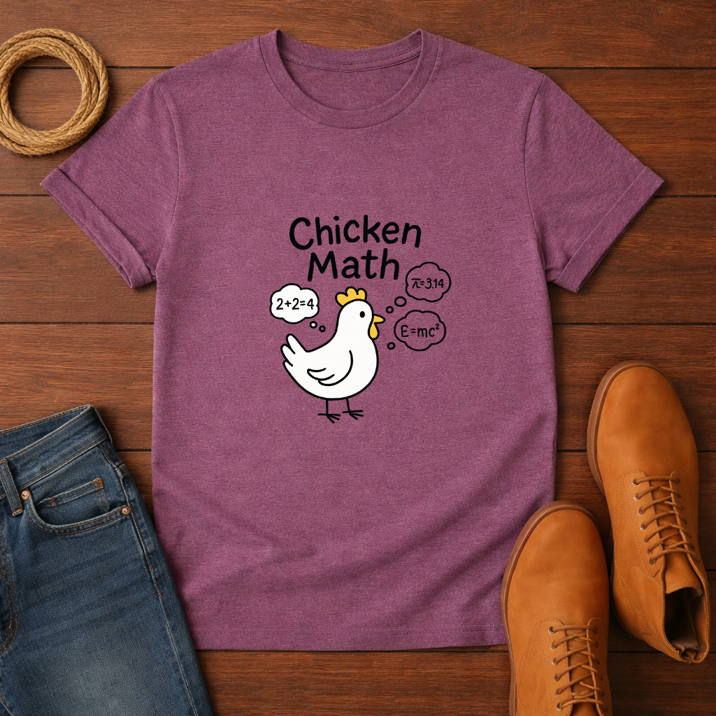 Chicken Math T-shirt