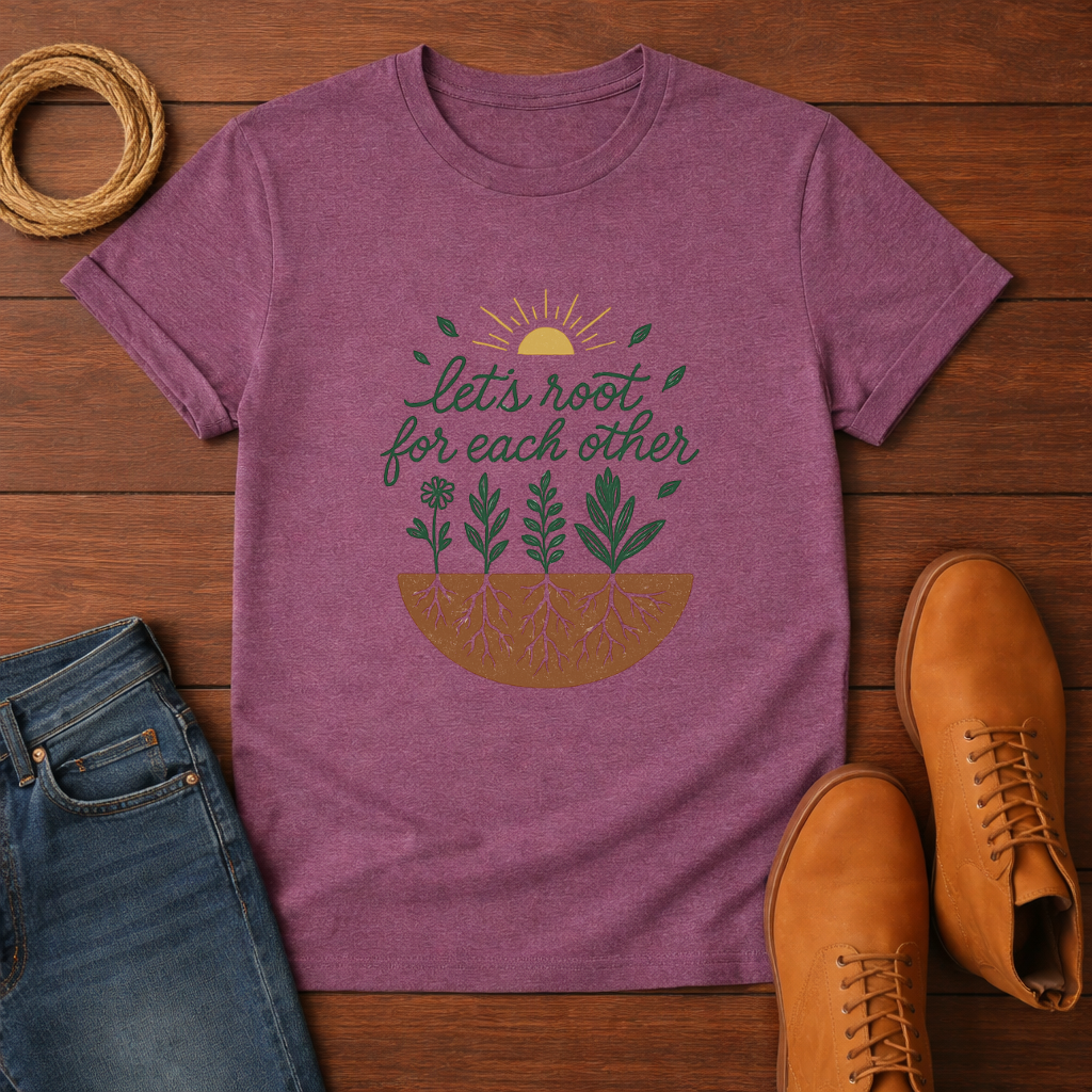 Lets Root For Eachother T-shirt