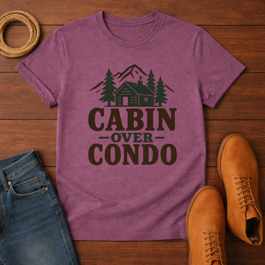 Cabin Over Condo T-shirt