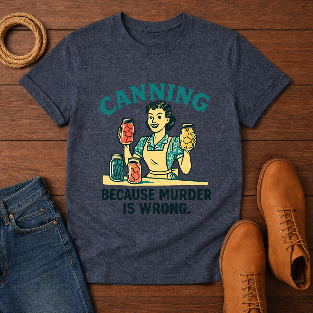 Canning Because Murder is Wrong
