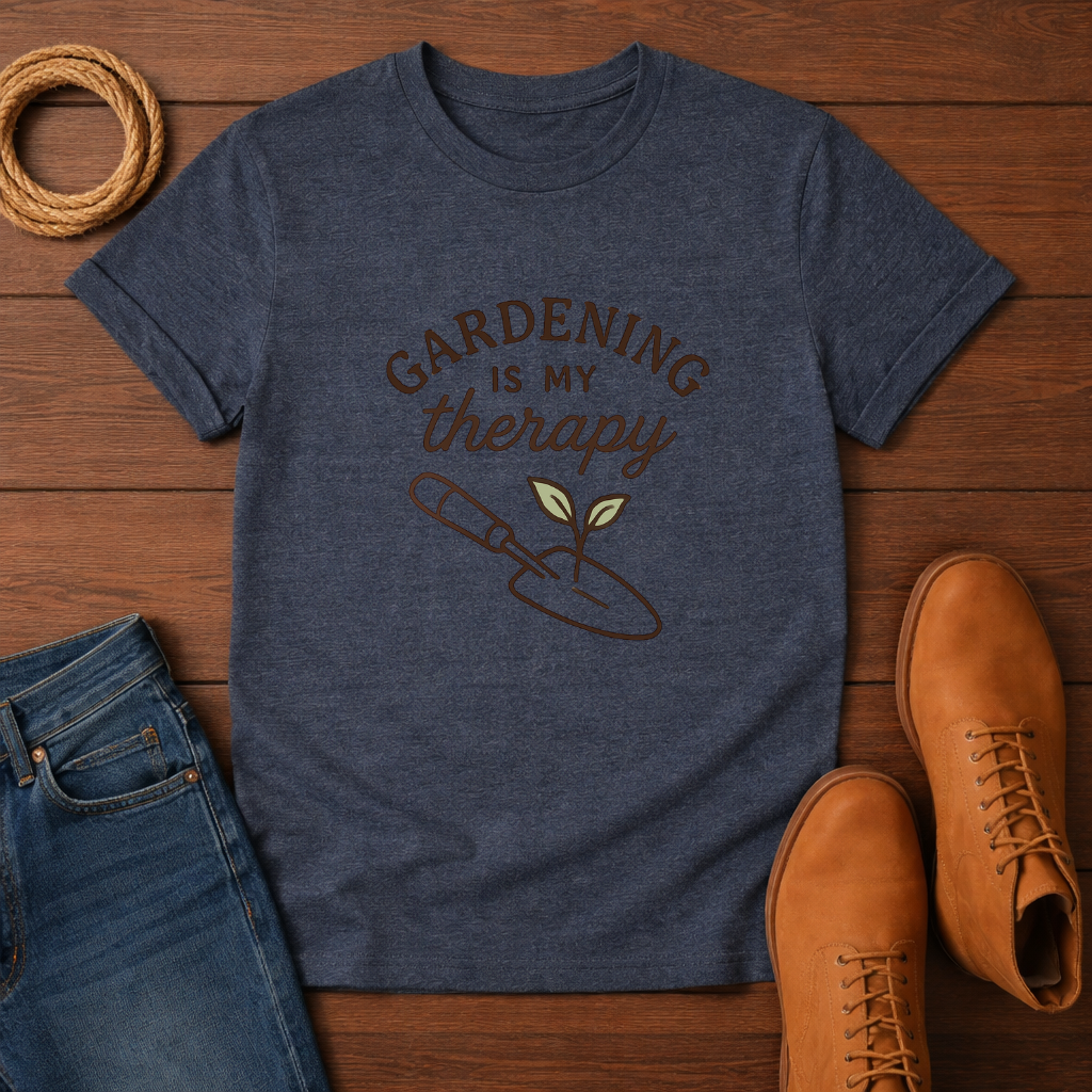 Gardening Is My Therapy T-shirt