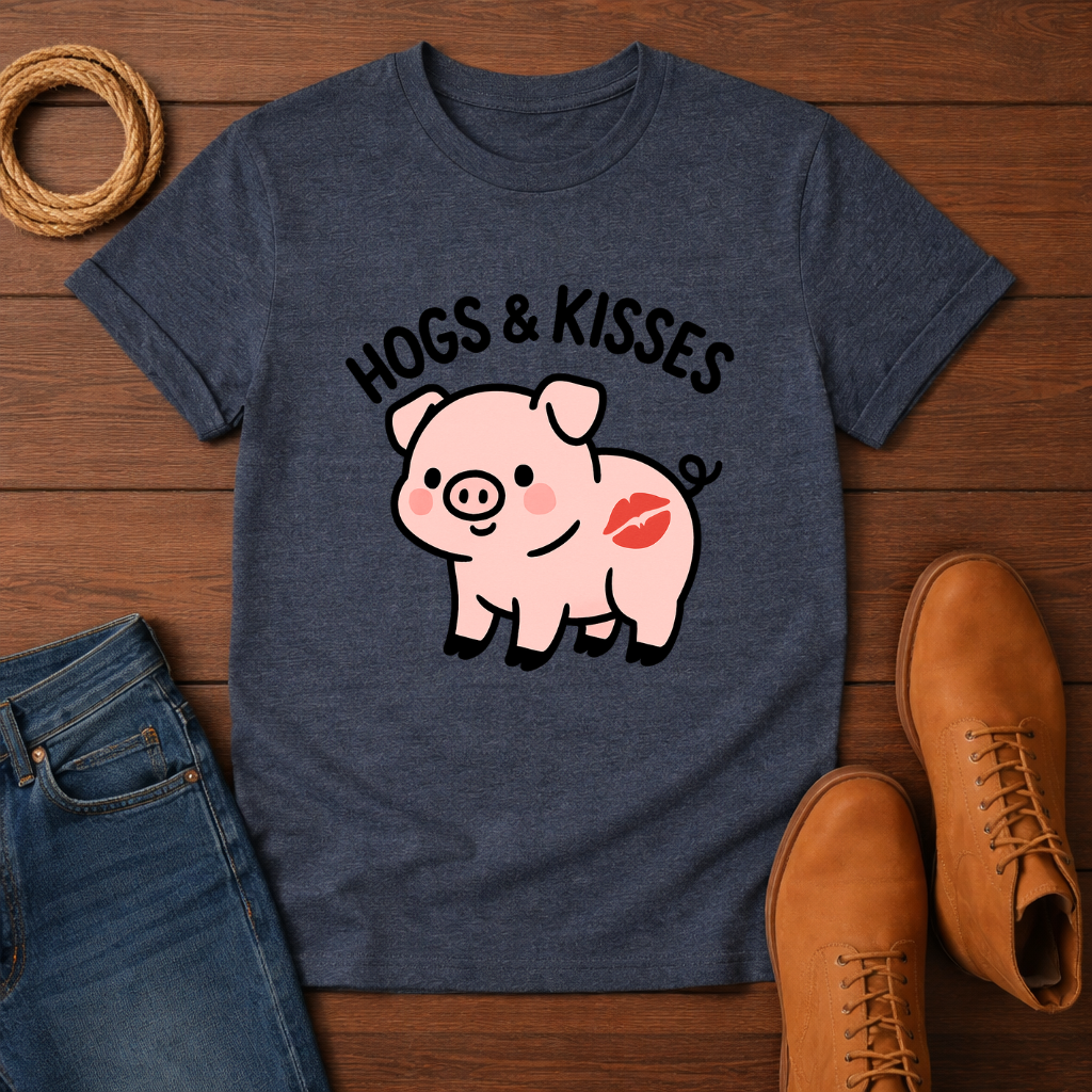 Hogs and Kisses T-shirt