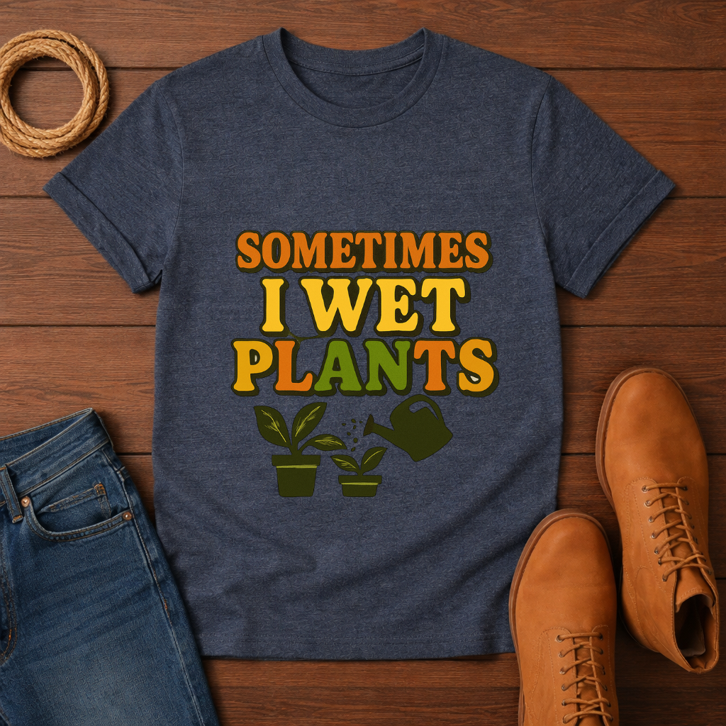 Sometimes I Wet My Plants T-shirt