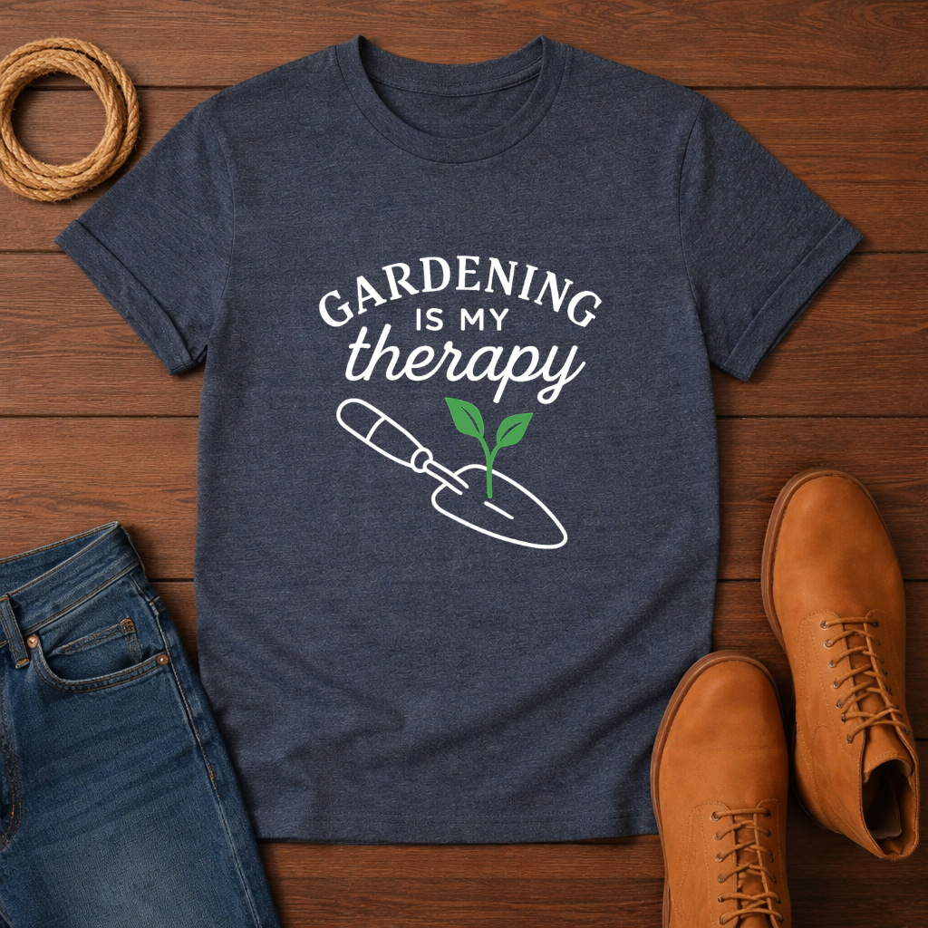 Gardening is My Therapy T-shirt