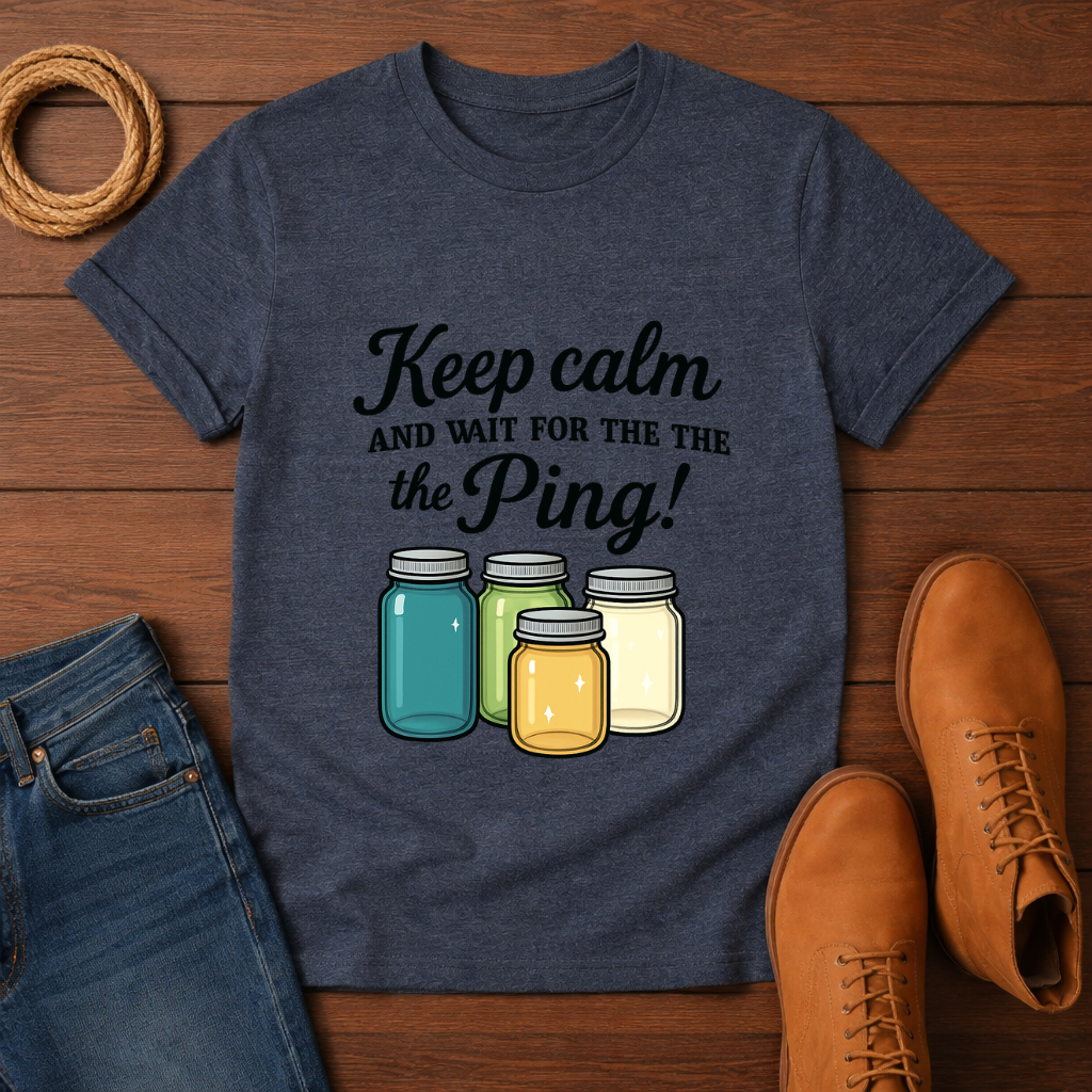 Keep Calm and Wait T-shirt