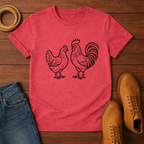Hen and Rooster T-shirt