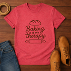 Baking Is My Therapy T-shirt