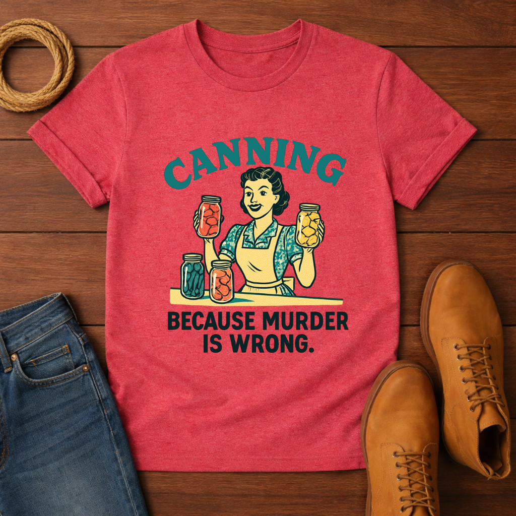 Canning Because T-shirt
