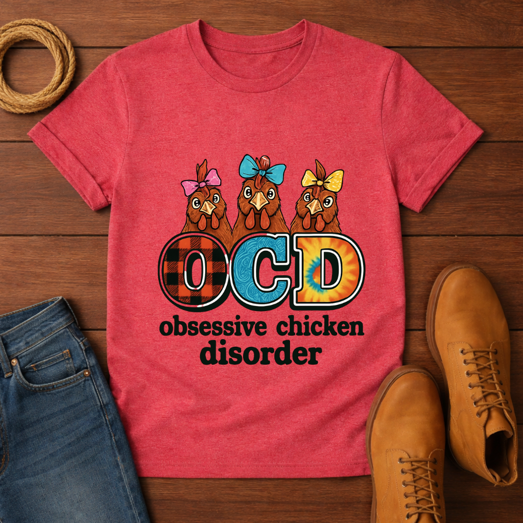 Obsessive Chicken Disorder T-shirt