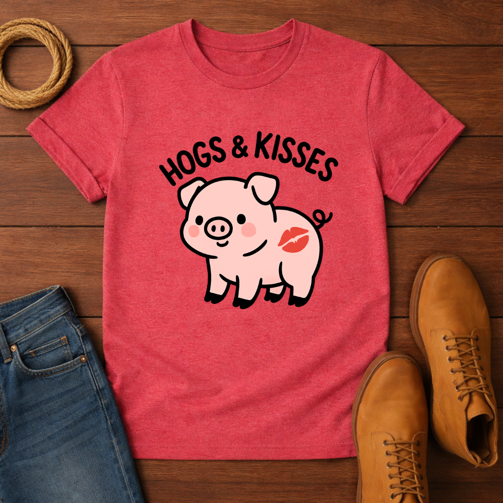 Hogs and Kisses T-shirt