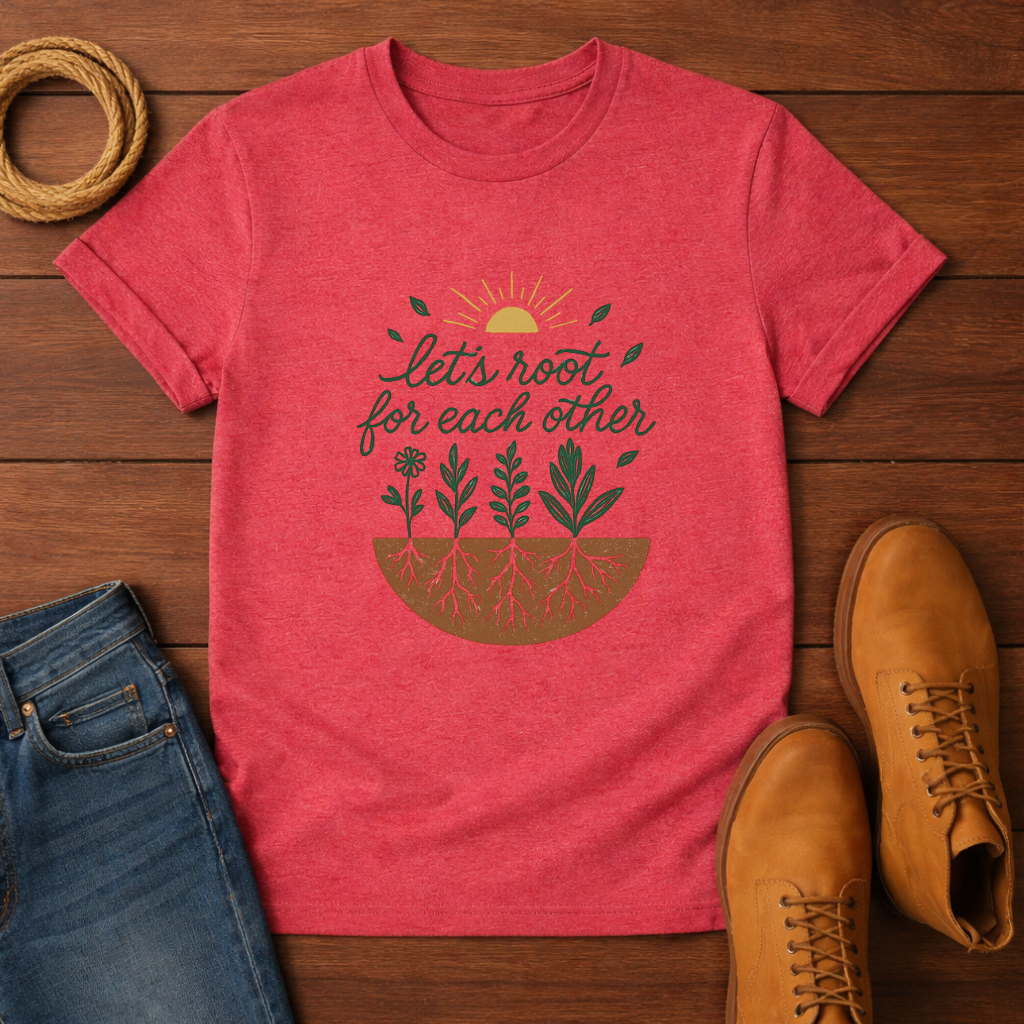 Lets Root For Eachother T-shirt