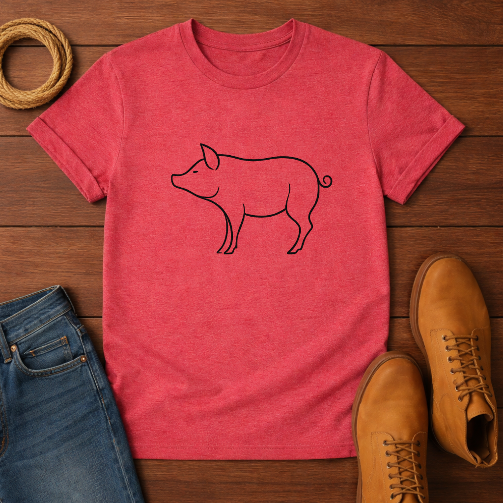 cute little pig T-shirt