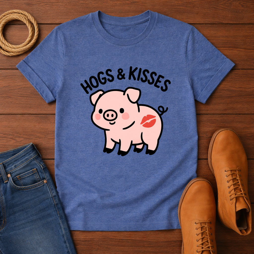 Hogs and Kisses T-shirt