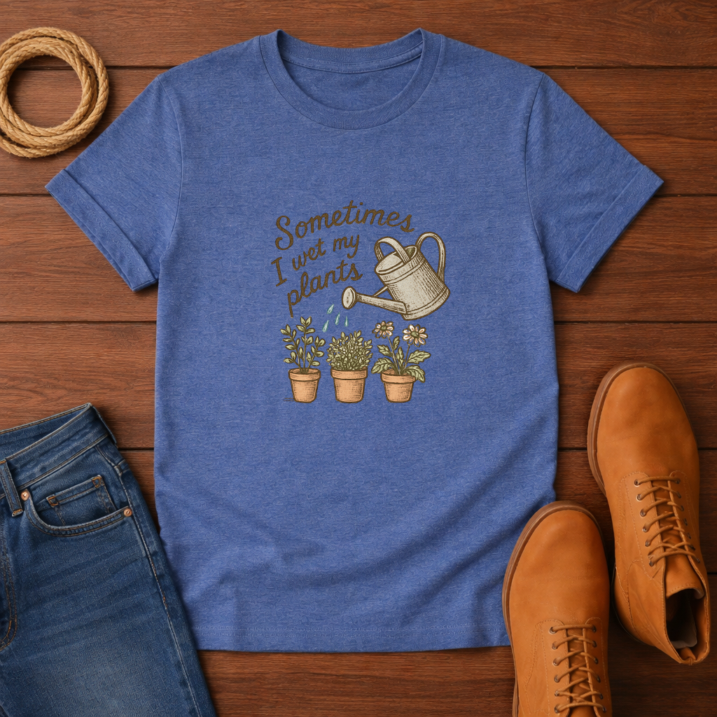 Sometimes I Wet My Plants T-shirt
