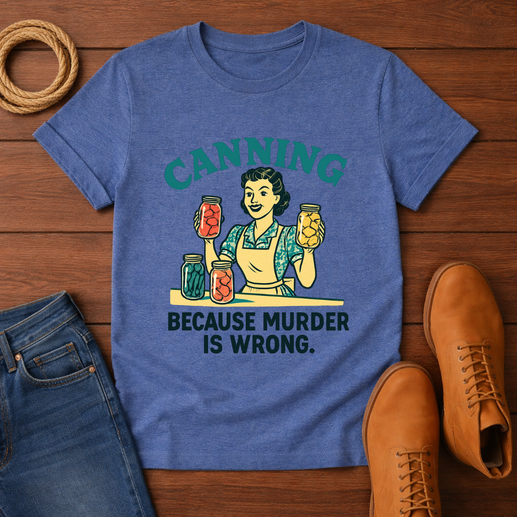 Canning Because Murder is Wrong