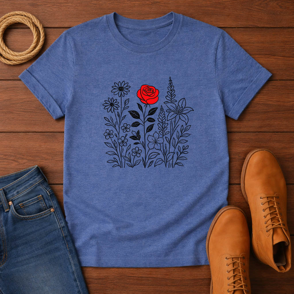 Red Rose T-shirt
