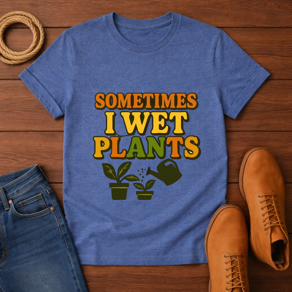 Sometimes I Wet My Plants T-shirt