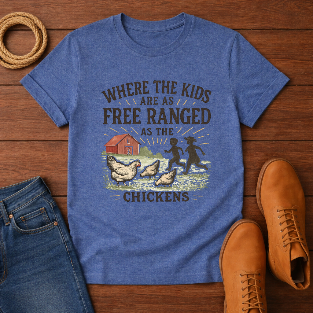 Where the Kids Are As Free Ranged as the Chickens
