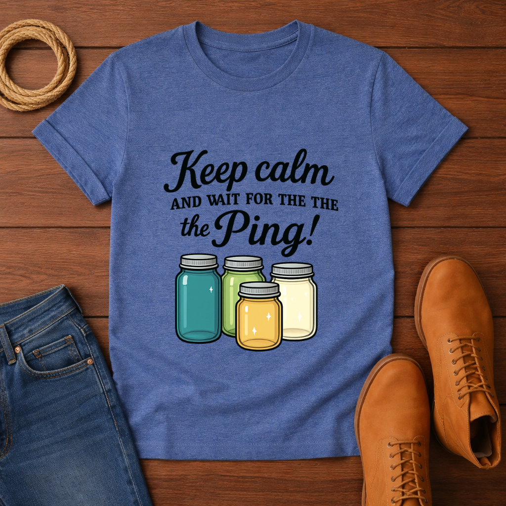 Keep Calm and Wait T-shirt
