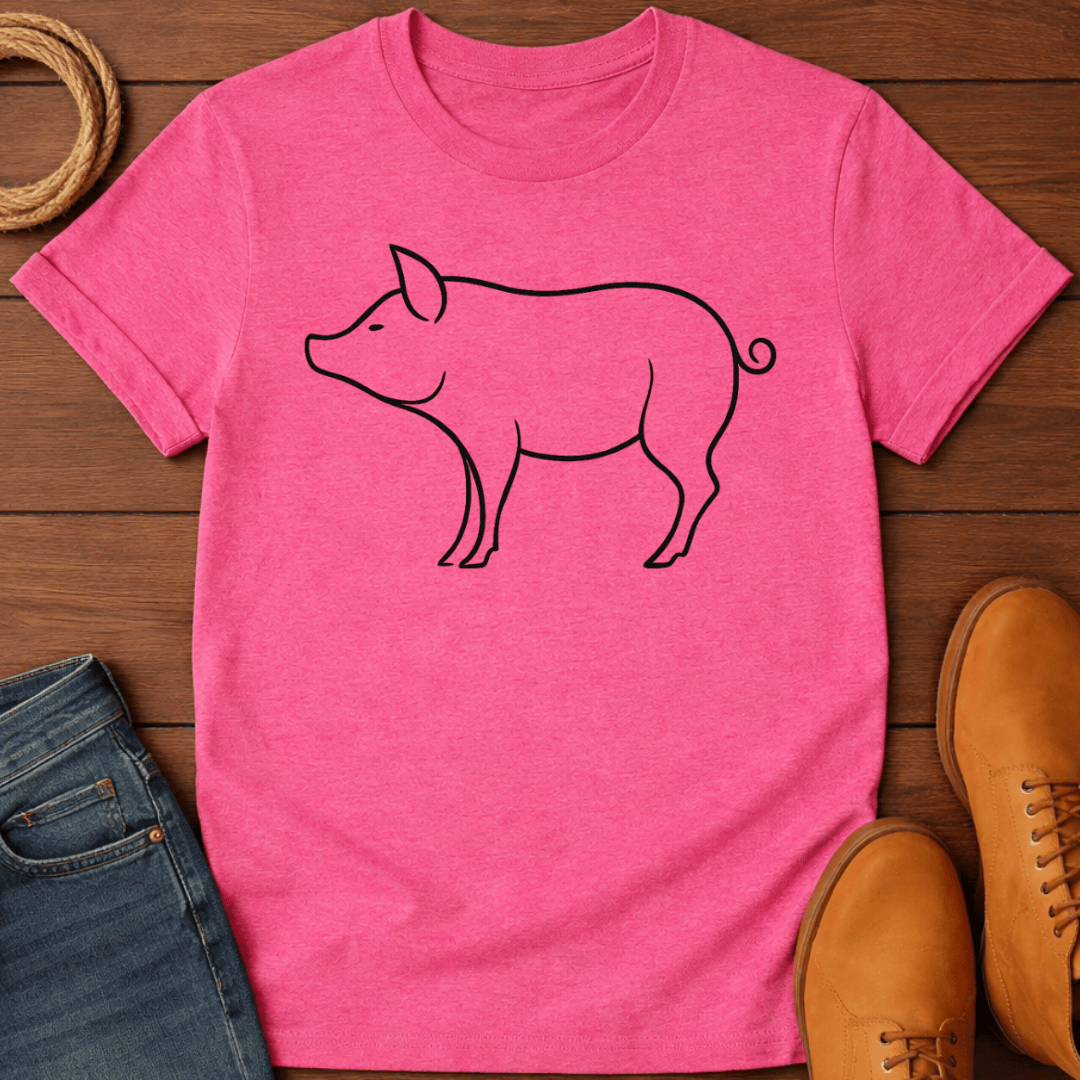 Cute Pig T-Shirt