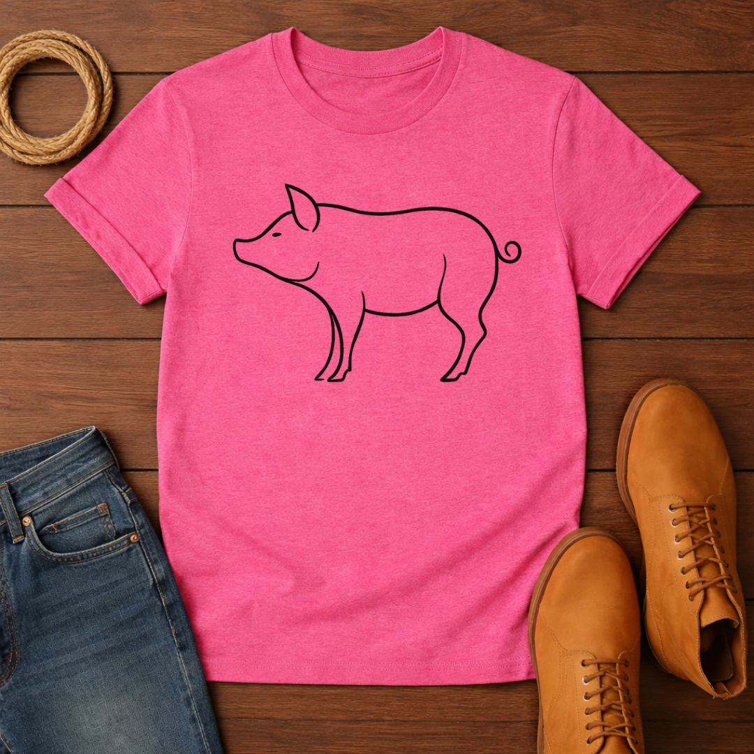 Cute Pig T-Shirt
